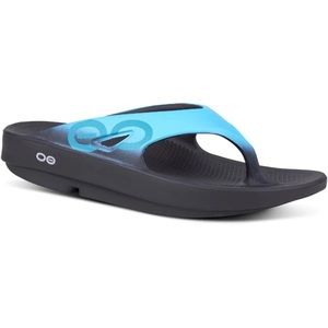 Oofos OOriginal Sport Sandal Recovery Aqua Blue Unisex M8/W10/EU 41.  L10